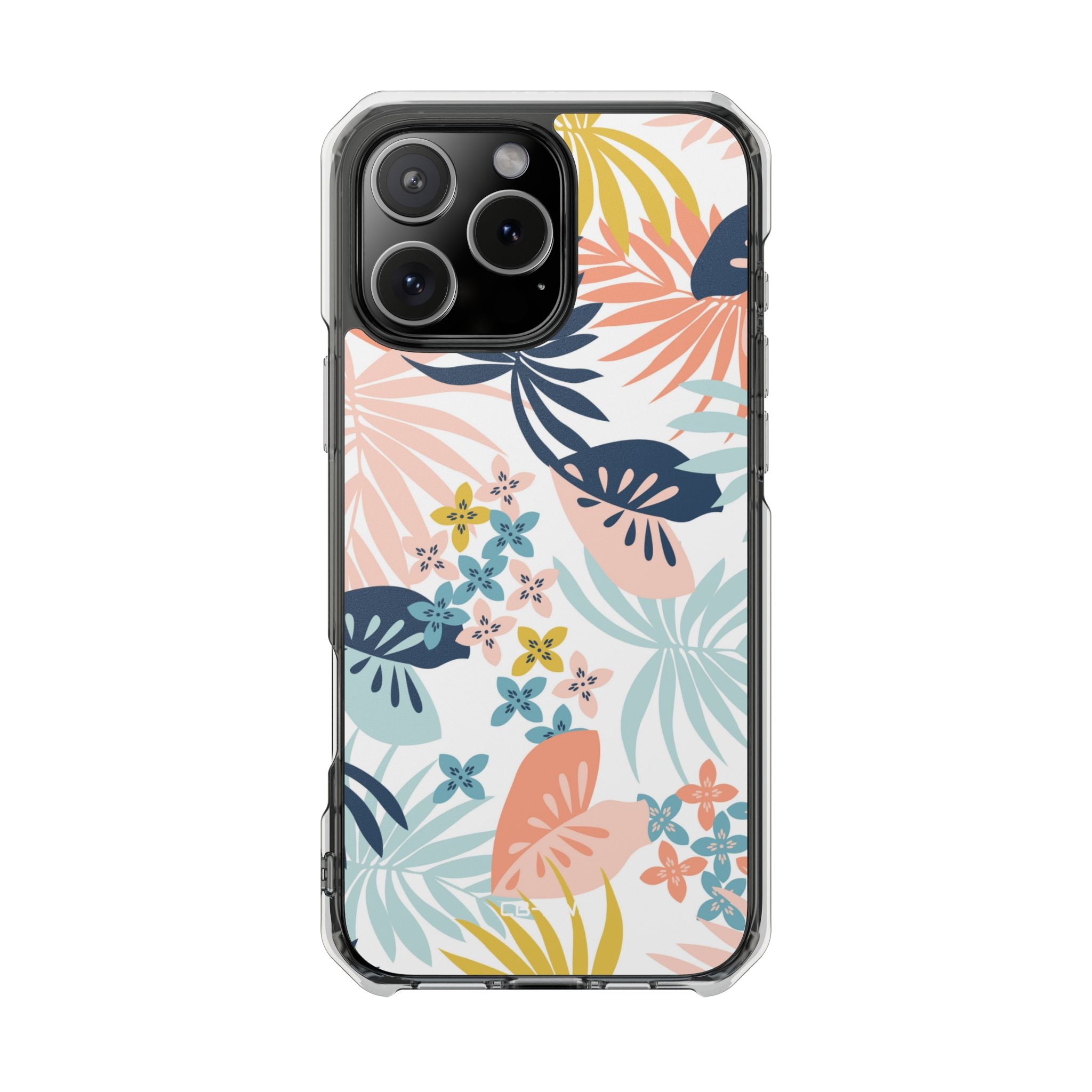 Tropical Foliage Blooms iPhone Case - Impact