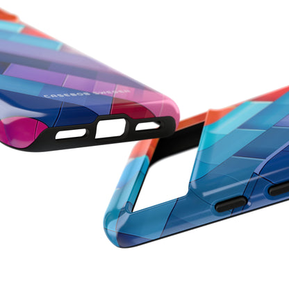 Vibrant GeoFlow Google Pixel 8 - Tough Phone Case