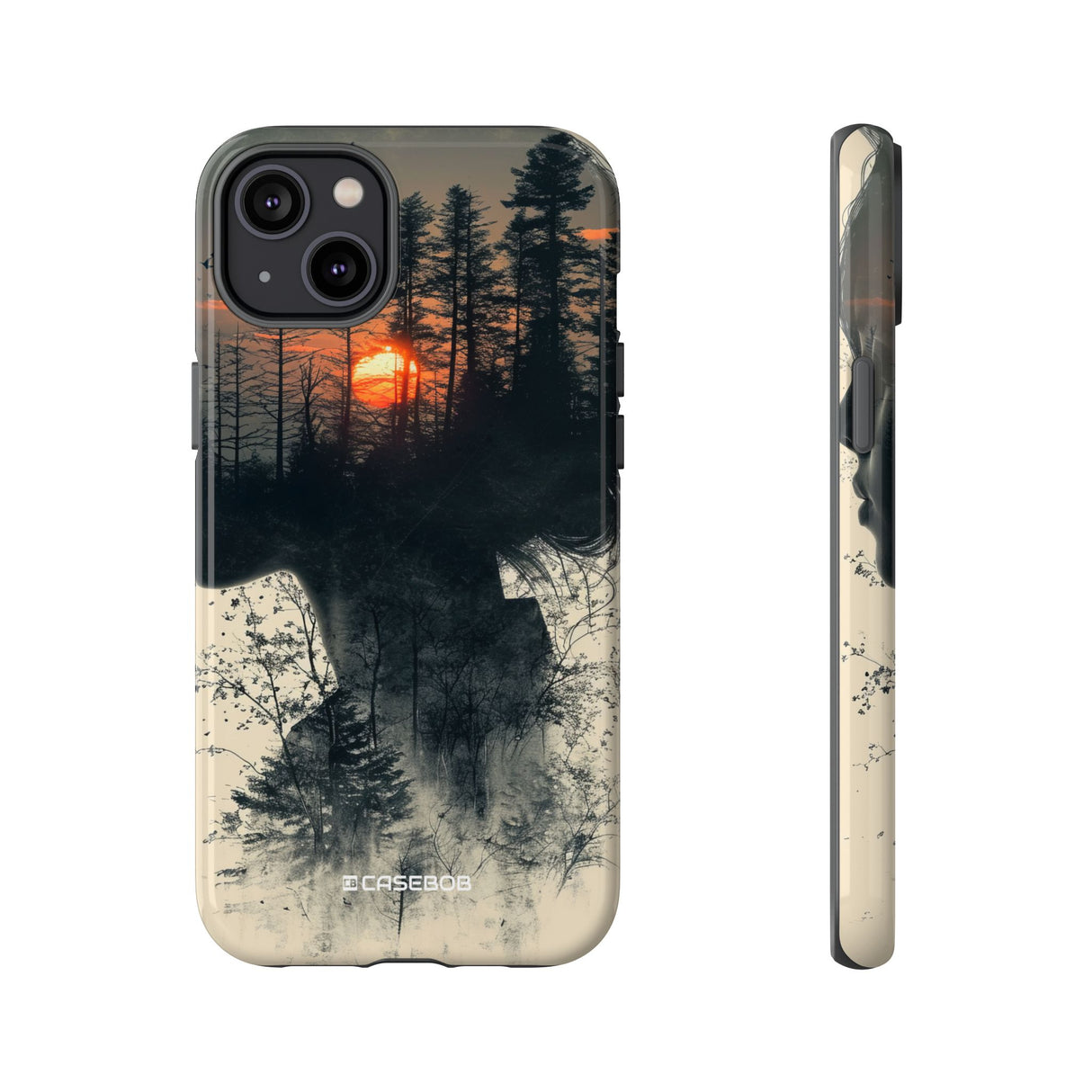 Tranquil Silhouette | Protective Phone Case for iPhone