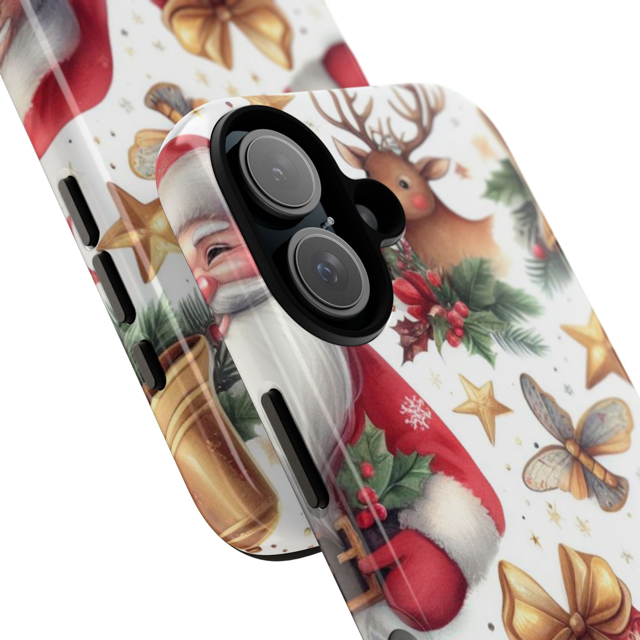 Joyful Santa Delivers - iPhone Case