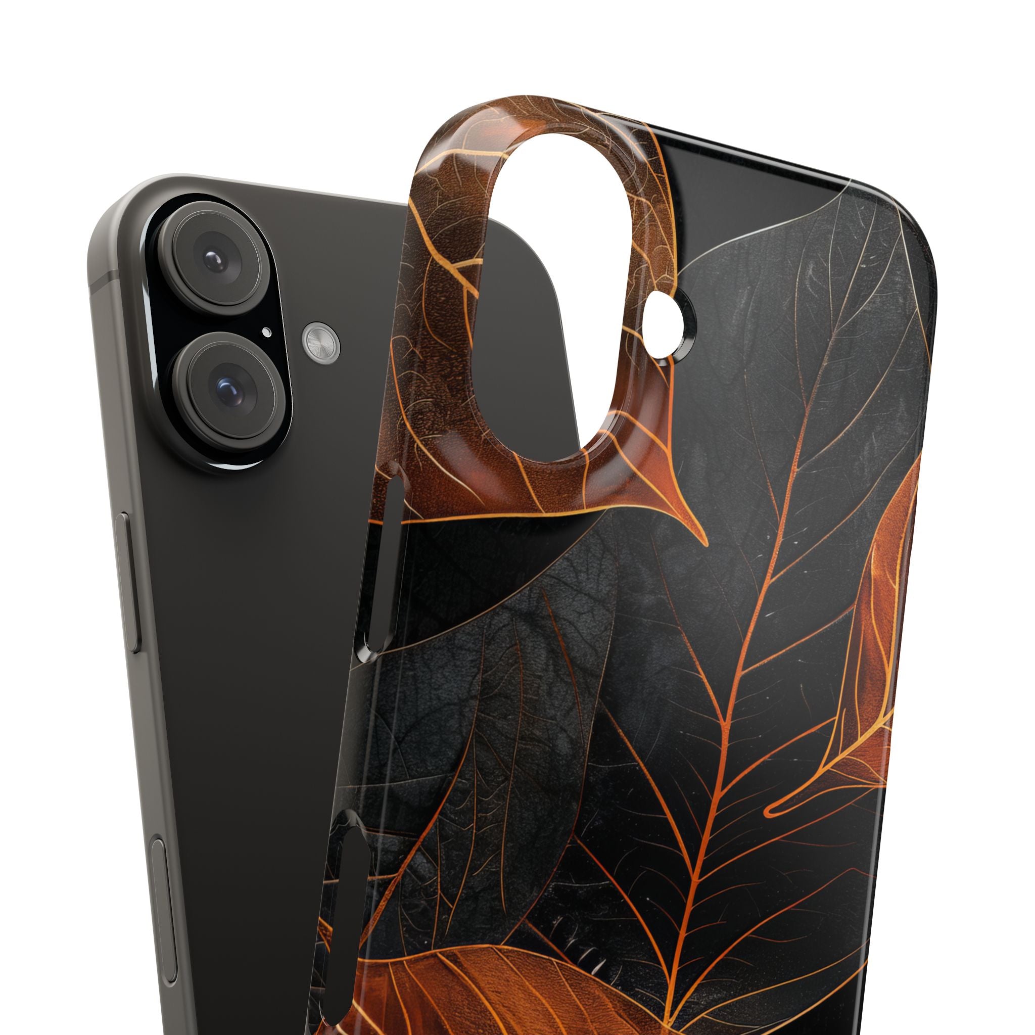 Autumn Leaf Elegance iPhone 16 - Slim Phone Case