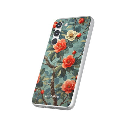 Coral Bloom Samsung S23 Plus Case - Soft