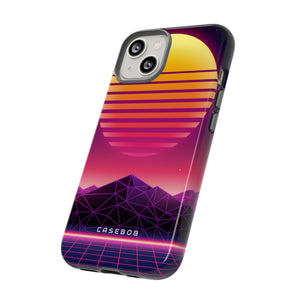 Retro Futurism Art iPhone Case |Tough|