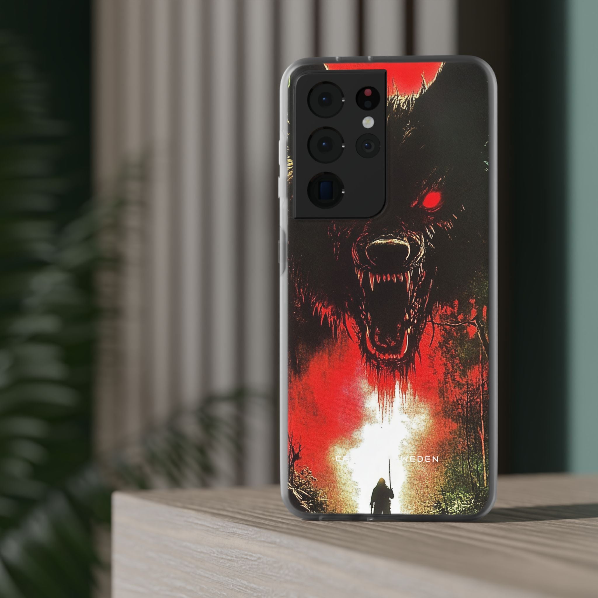 Bloodmoon Wolf's Lament Samsung S21 - Flexi Phone Case