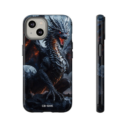 Fiery Wings Unleashed - iPhone Case