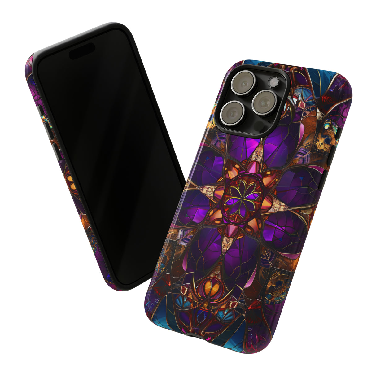 Stained Glass Gothic - Protective Phone Case