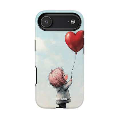 Heart Balloon Glow iPhone 17 Air Case - Tough+