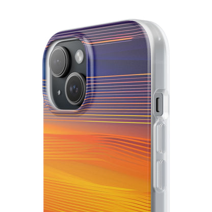 Gradient Sunset Flow iPhone 15 - Flexi Phone Case