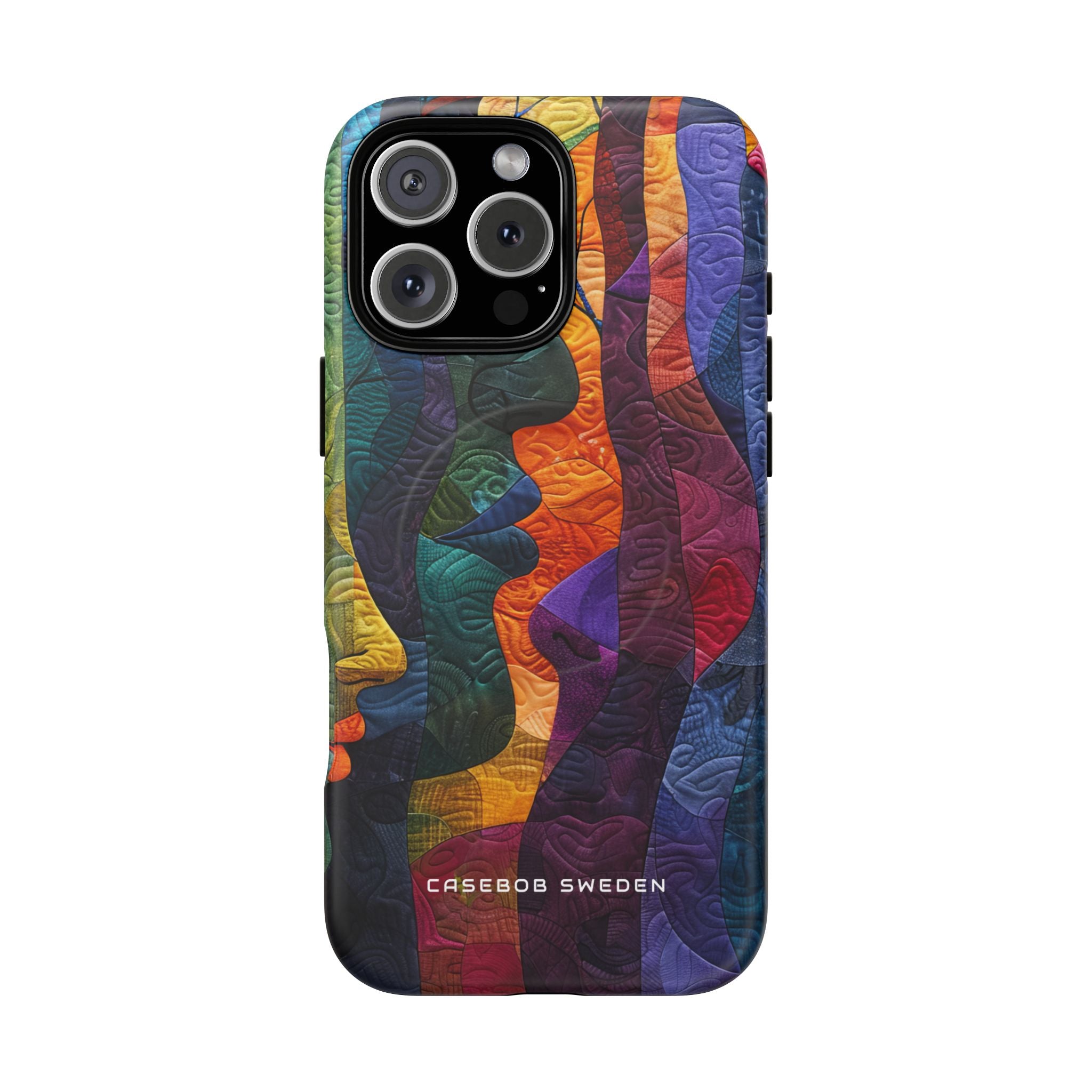 Harmonized Faces and Nature Fusion iPhone 16 | Tough+ Phone Case