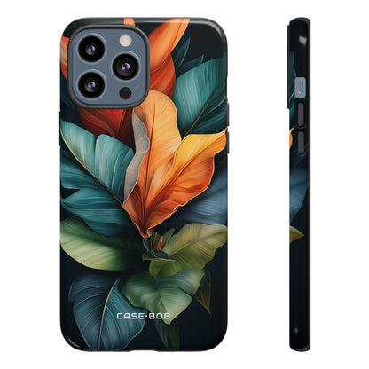 Tropical Leafburst iPhone 13 Pro Max Case - Tough