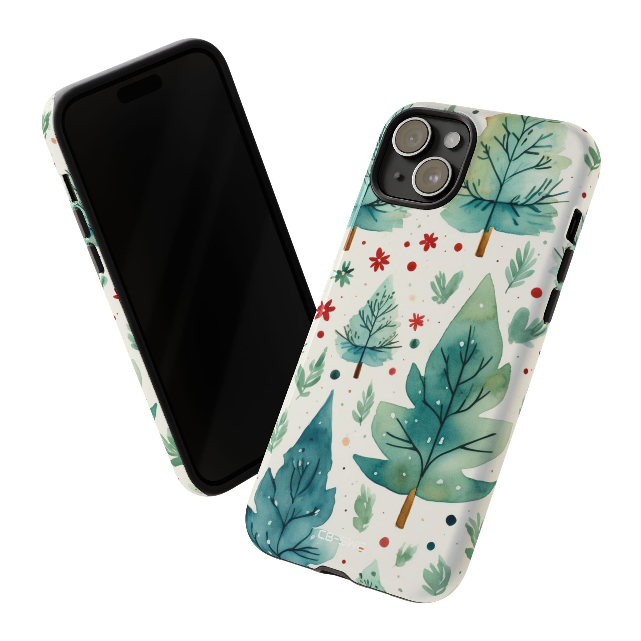 Joyful Evergreen Dance - iPhone Case