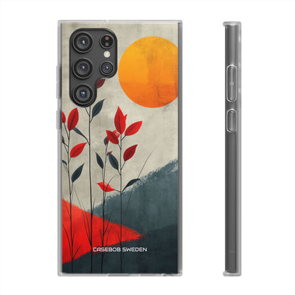 Gray Sunscape - Flexi Samsung S22 Phone Case