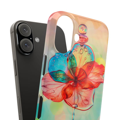 Ethereal Glass Flower iPhone 16 - Slim Phone Case