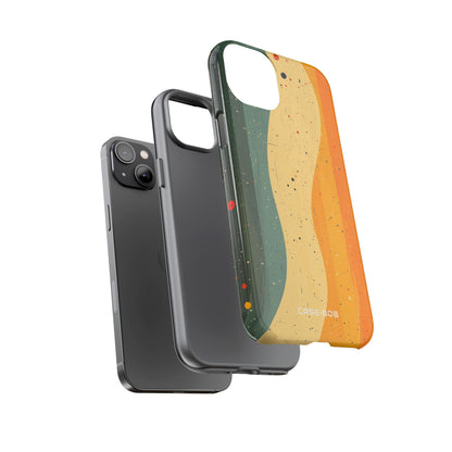 Wavy Forest Veil iPhone 14 Plus Case - Tough