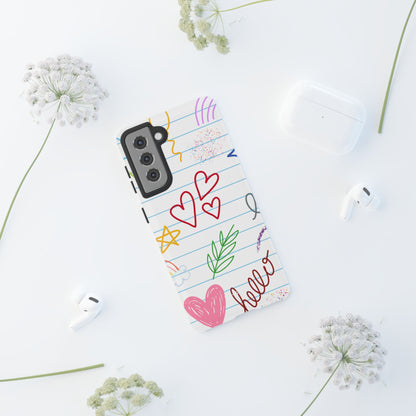 Hearts Dance Happily - Samsung Case
