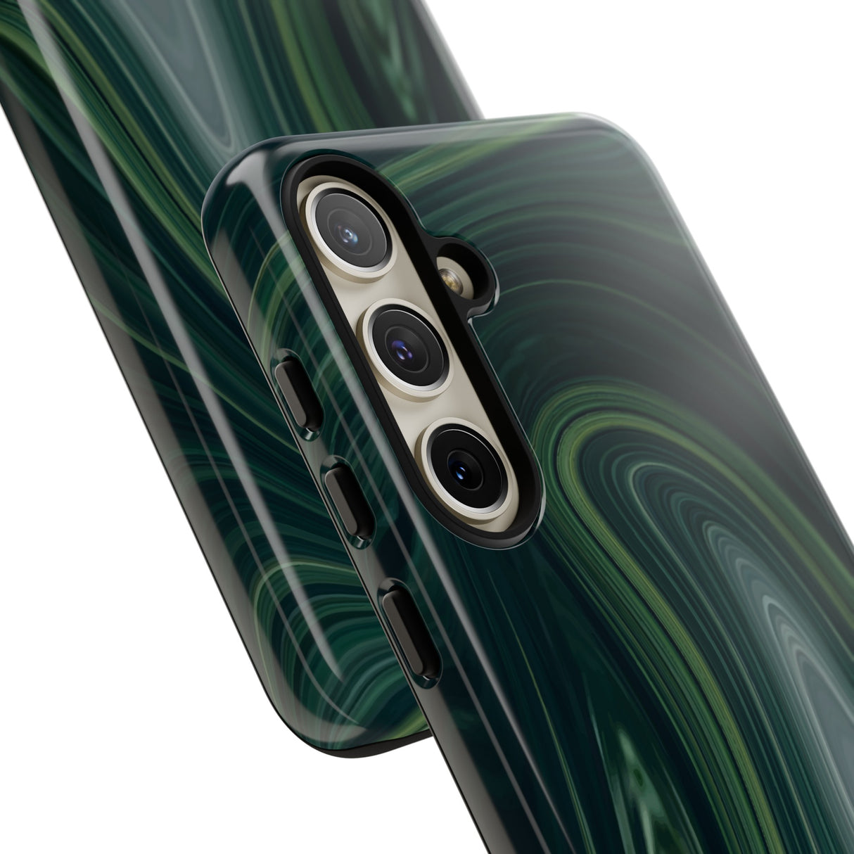 Green Marble - Protective Phone Case