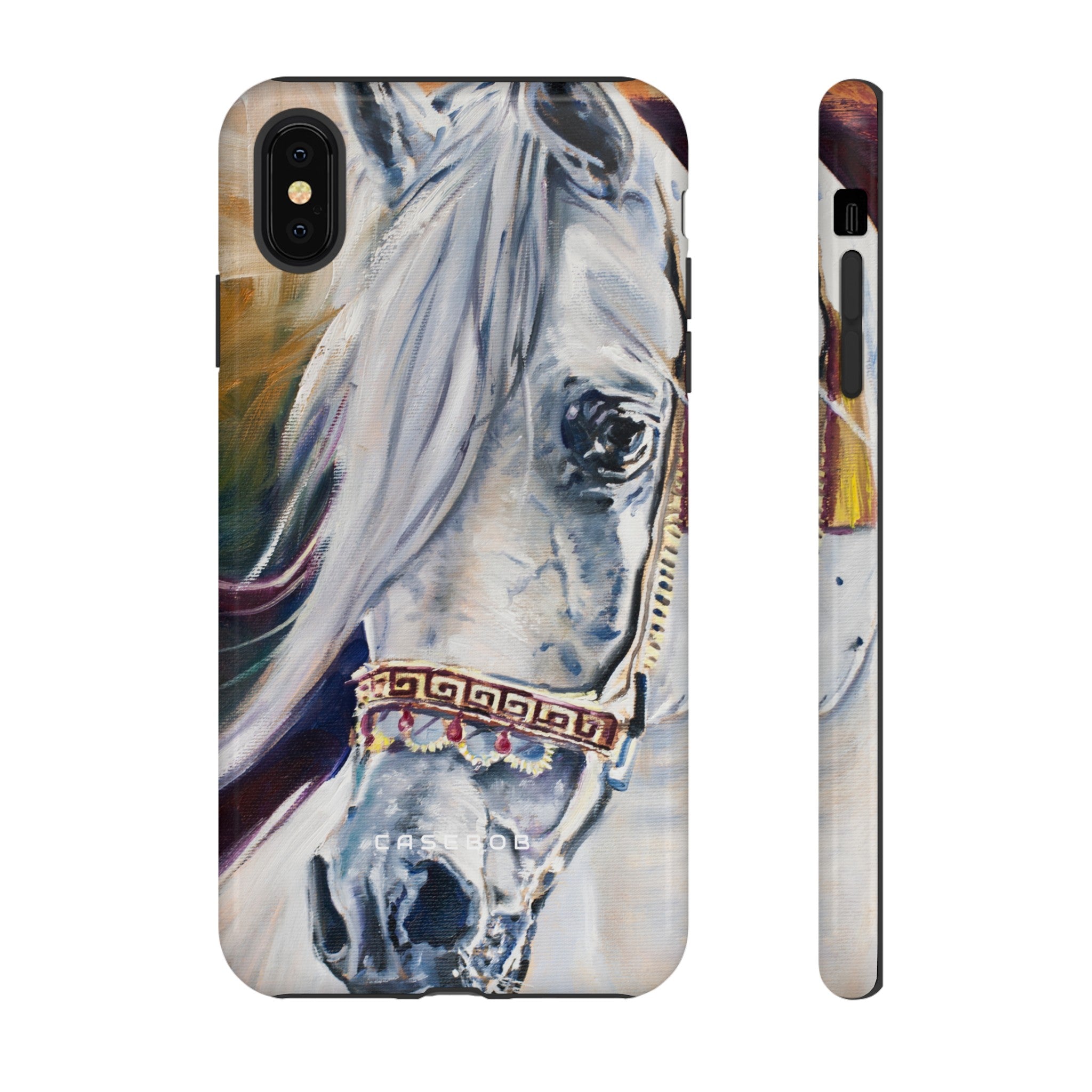 White Arabian - Protective Phone Case