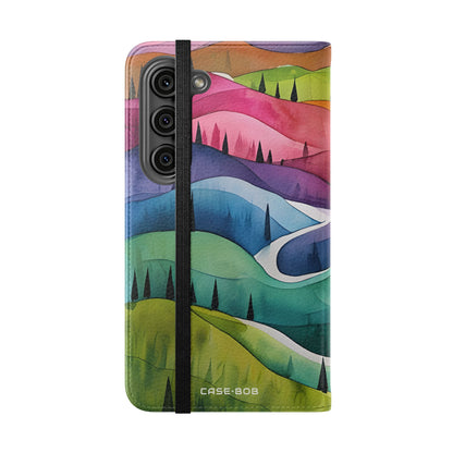 White Pathway - Samsung S23 Case - Wallet