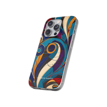 Vintage Vortex Harmony iPhone 14 - Flexi Phone Case