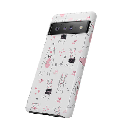 Bears Dance Playfully - Google Pixel Case