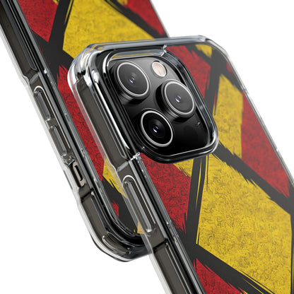 Dynamic Geometric Energy iPhone Case - Impact