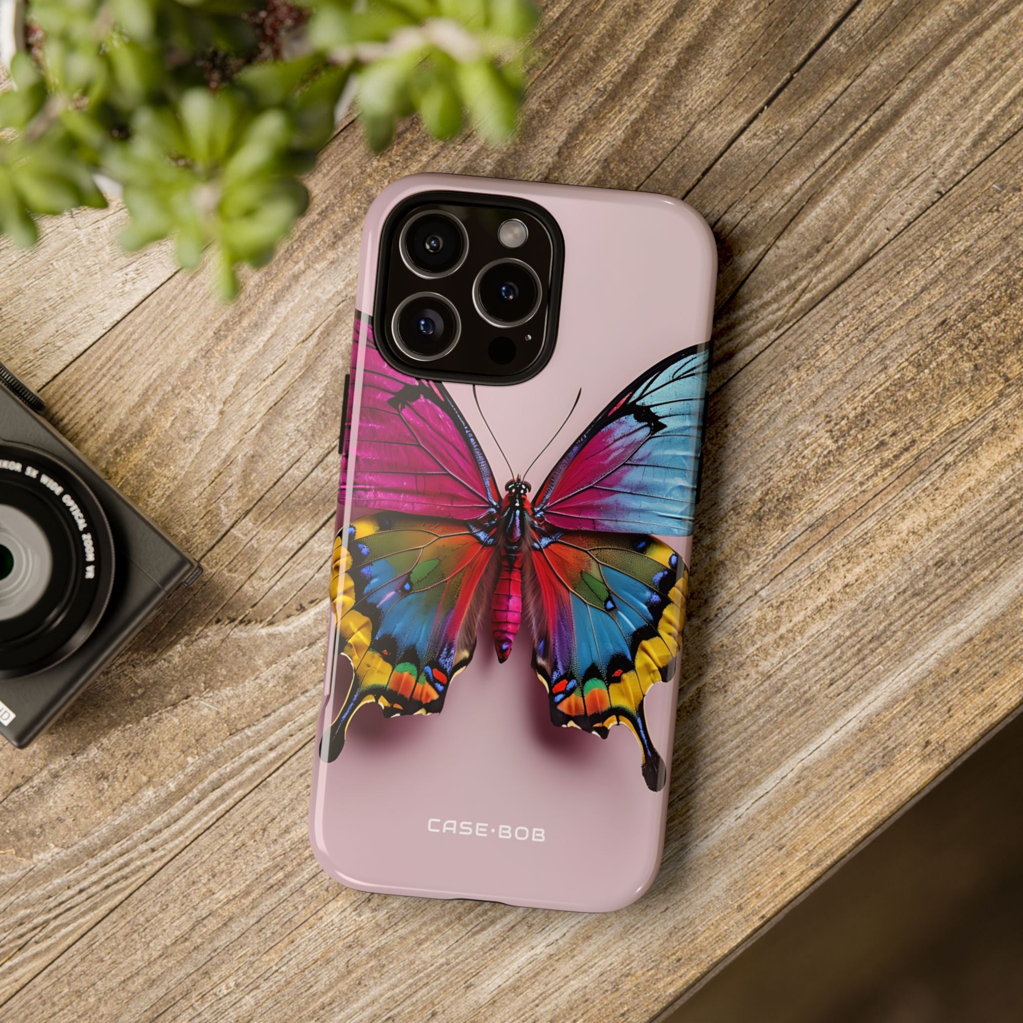 Vivid Butterfly iPhone 16 Pro Max Case - Tough