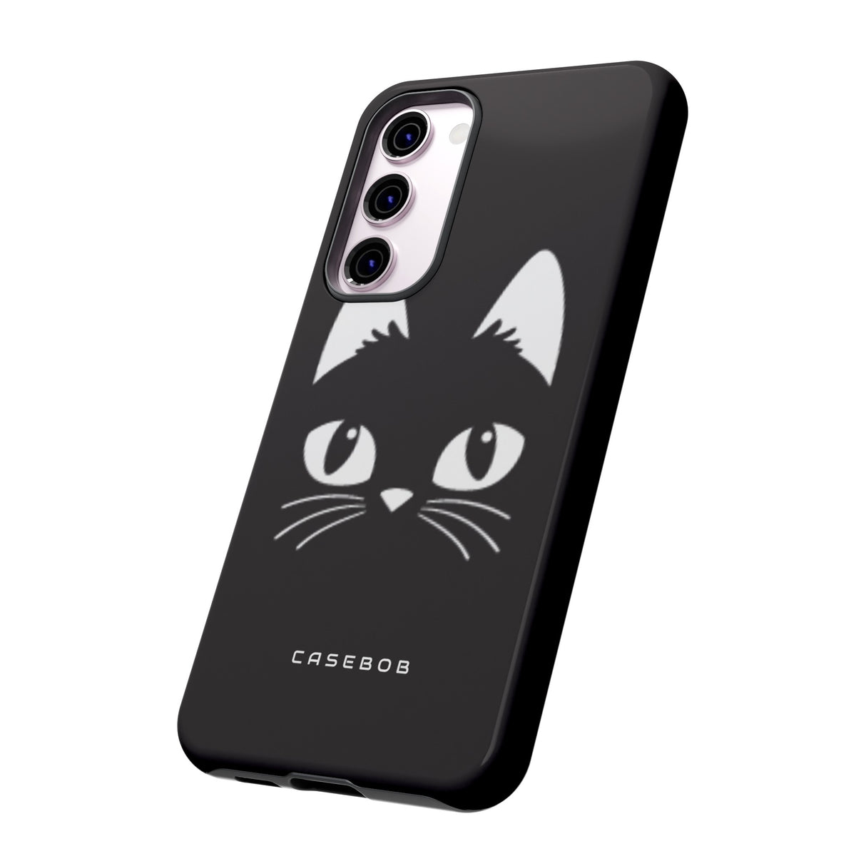 Cartoon Cat Icon - Protective Phone Case