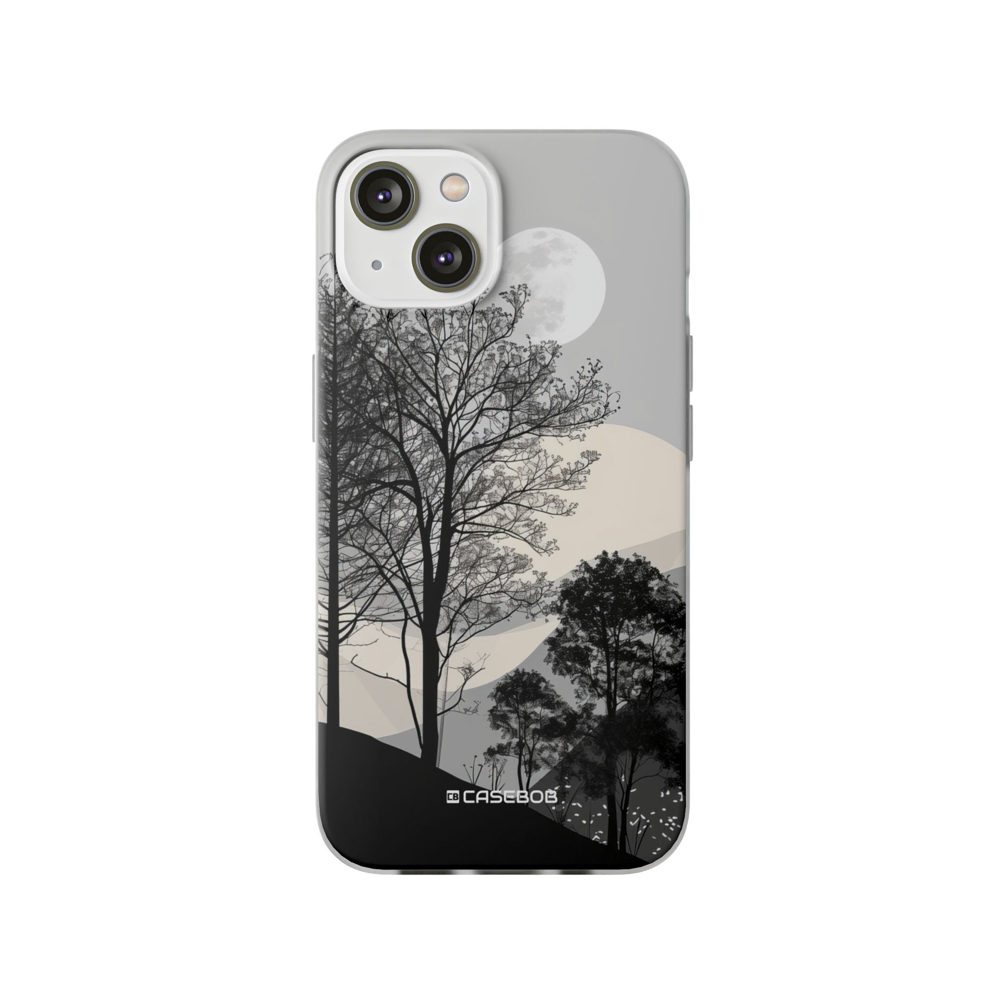 Moonlit Elegance | Flexible Phone Case for iPhone