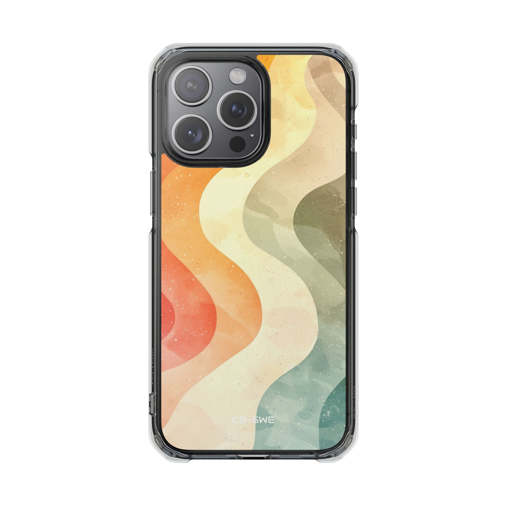 Flowing Waves Dance iPhone Case - Impact