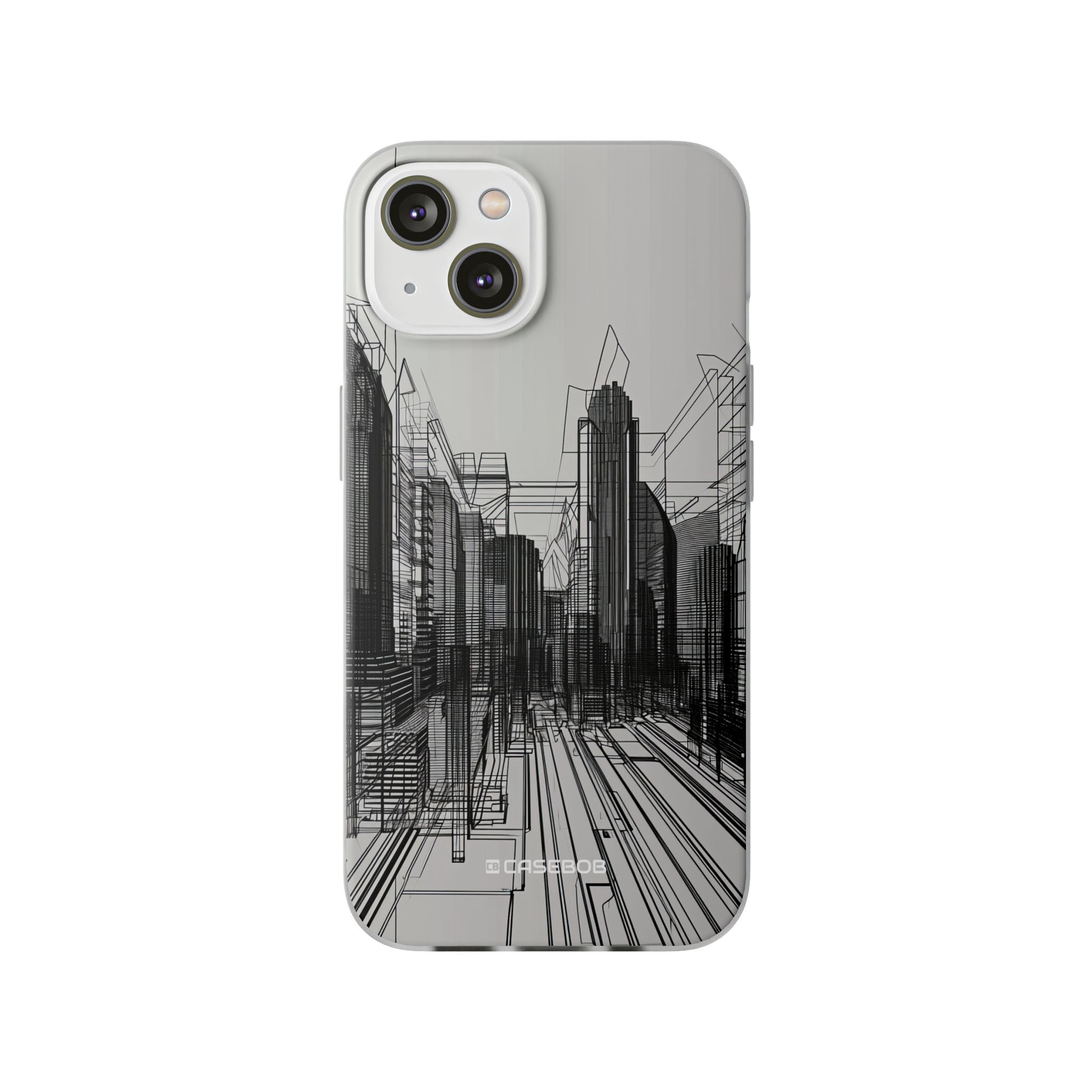 Urban Wireframe | Flexible Phone Case for iPhone