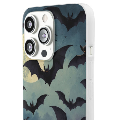 Glowing Bat Swarm iPhone 13 Pro - Soft