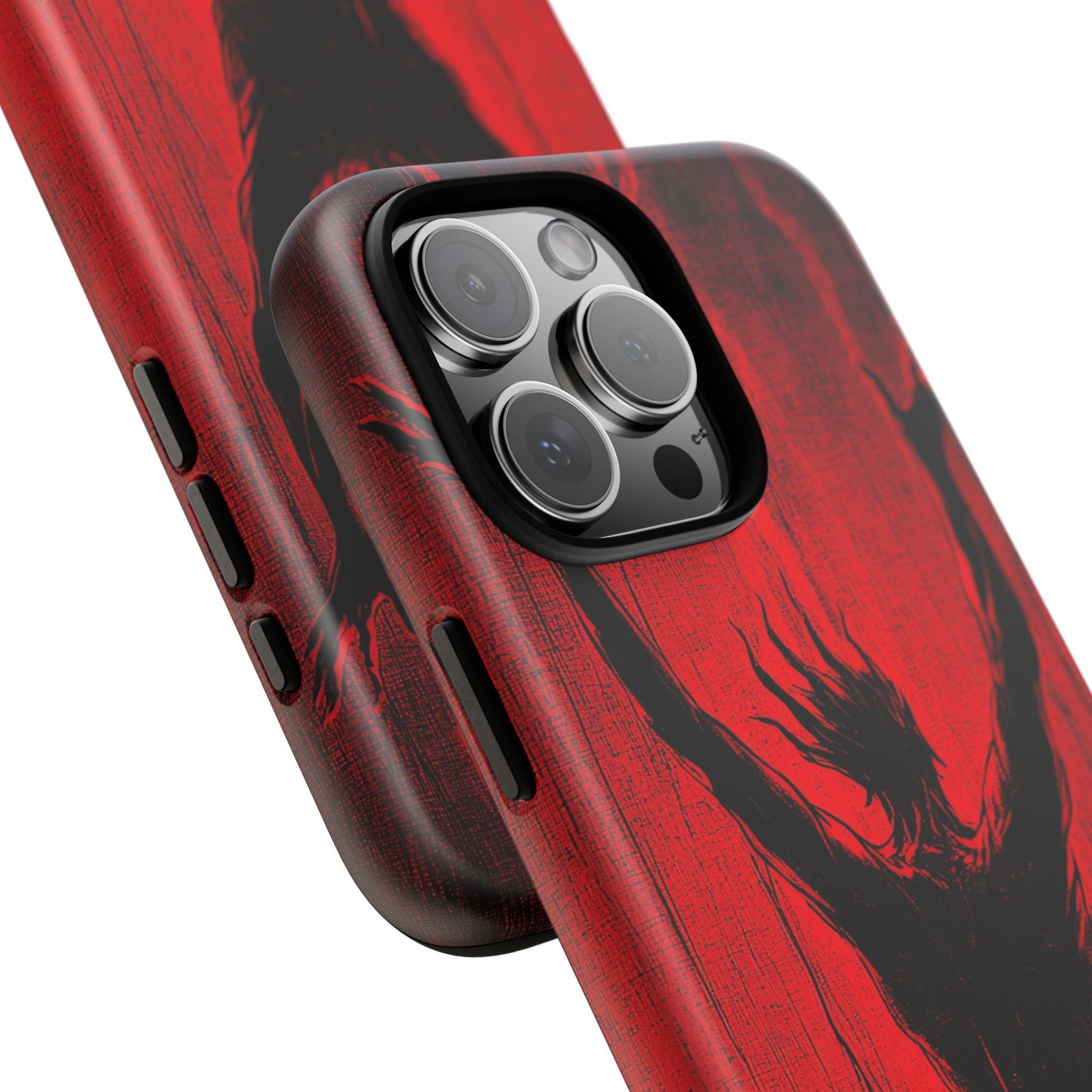 Crimson Despair iPhone 16 - Tough Phone Case