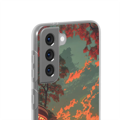 Mid-Century Nostalgia Streetscape Samsung S21 - Flexi Phone Case