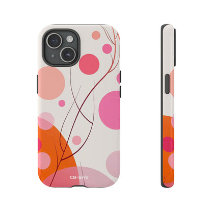 Circles Embrace Lines - iPhone Case