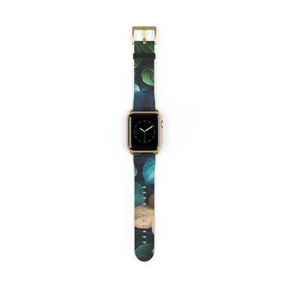 Teal Bloom - Watch Band
