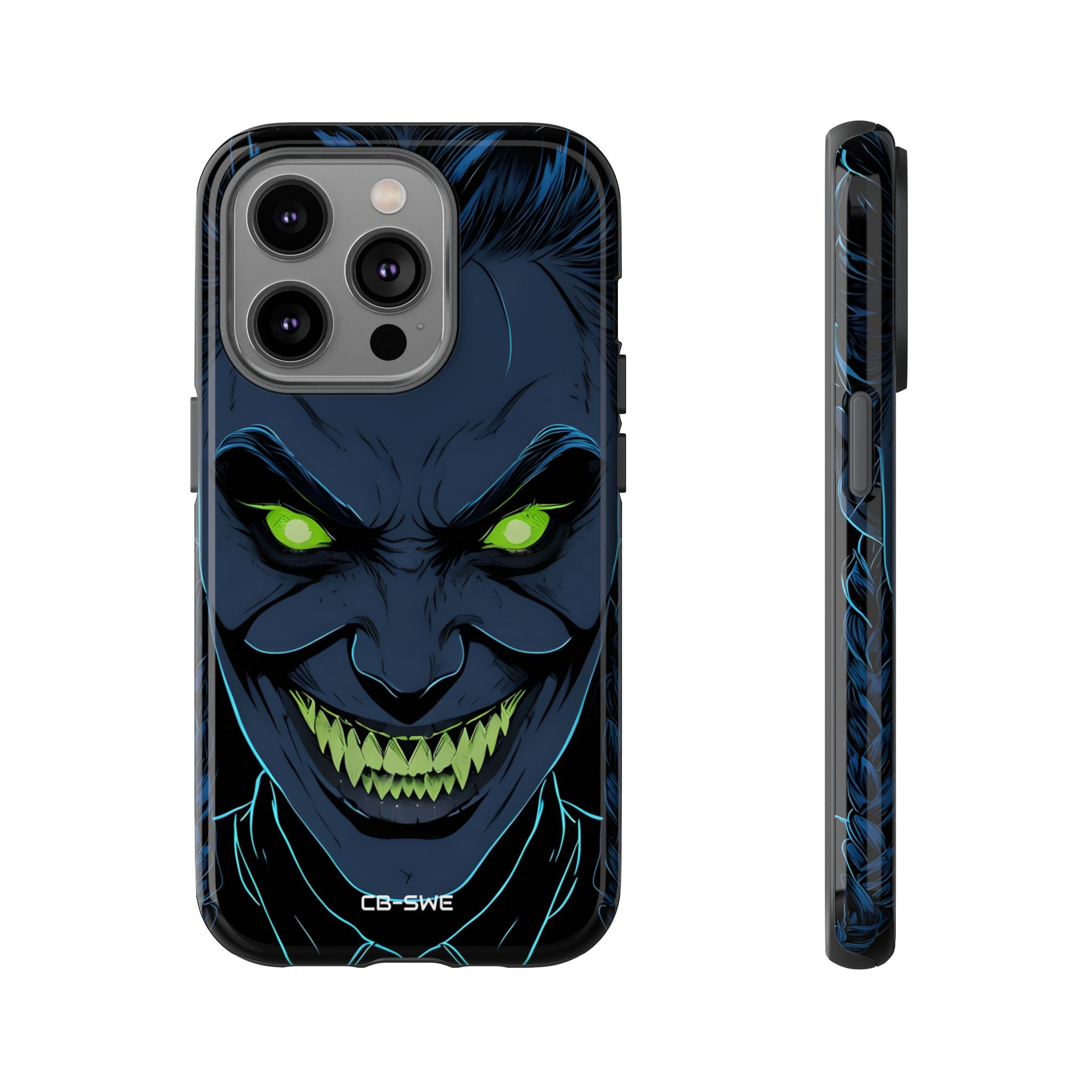 Glowing Eyes Dark Fiend - iPhone Case