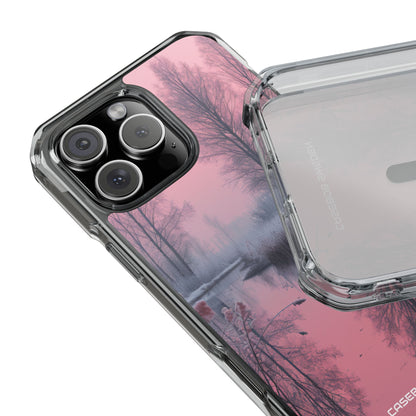 Pink Serenity Case - Clear Impact iPhone 16 Phone Case