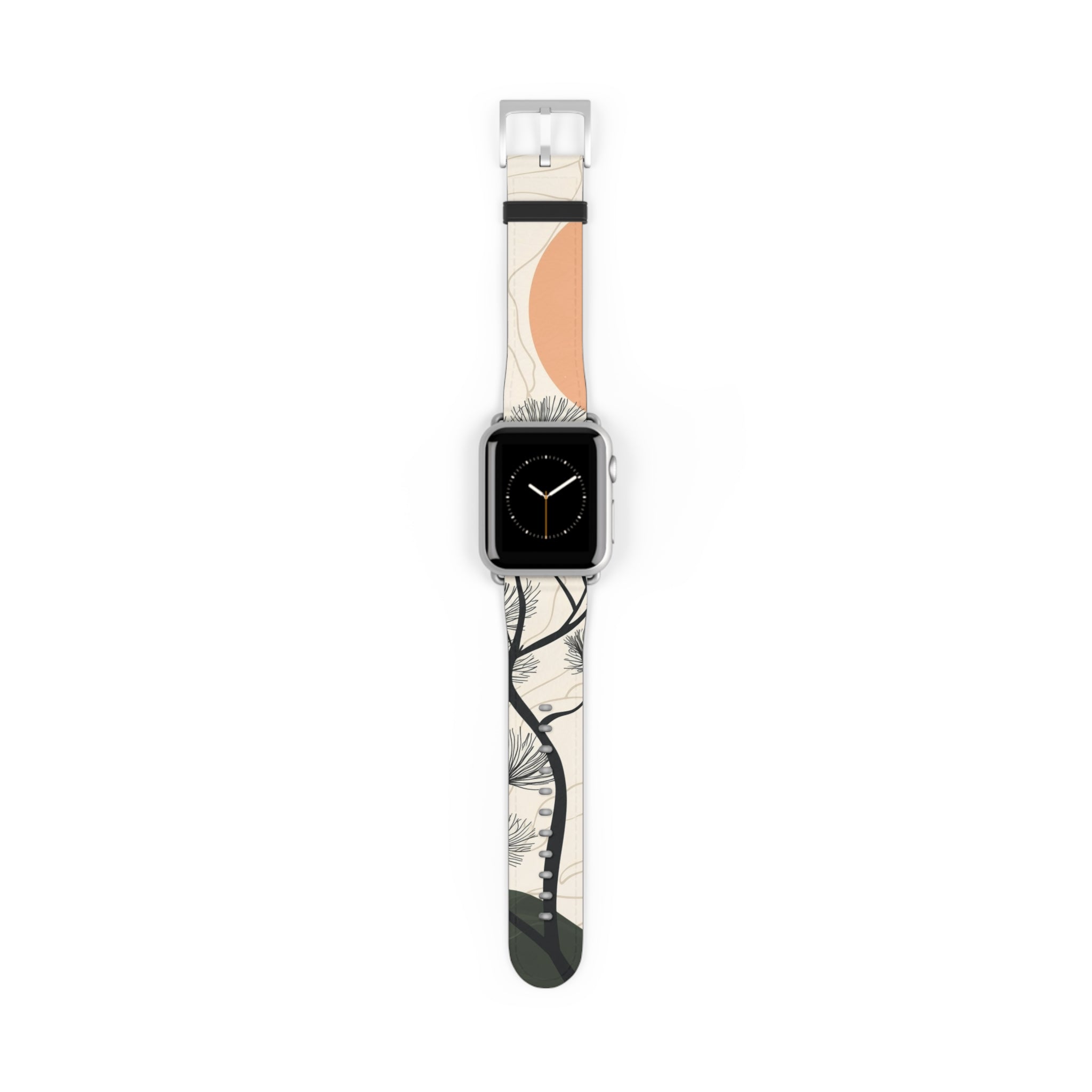 Spiky Tree Sunset - Watch Band