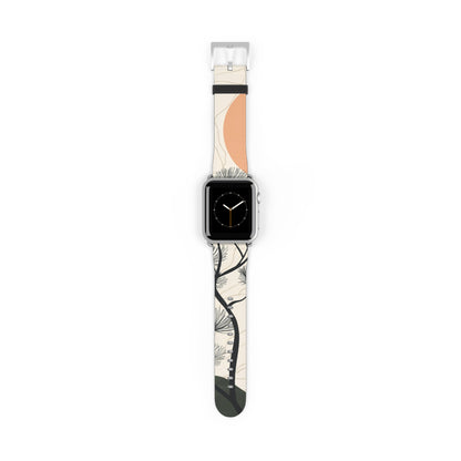 Spiky Tree Sunset - Watch Band
