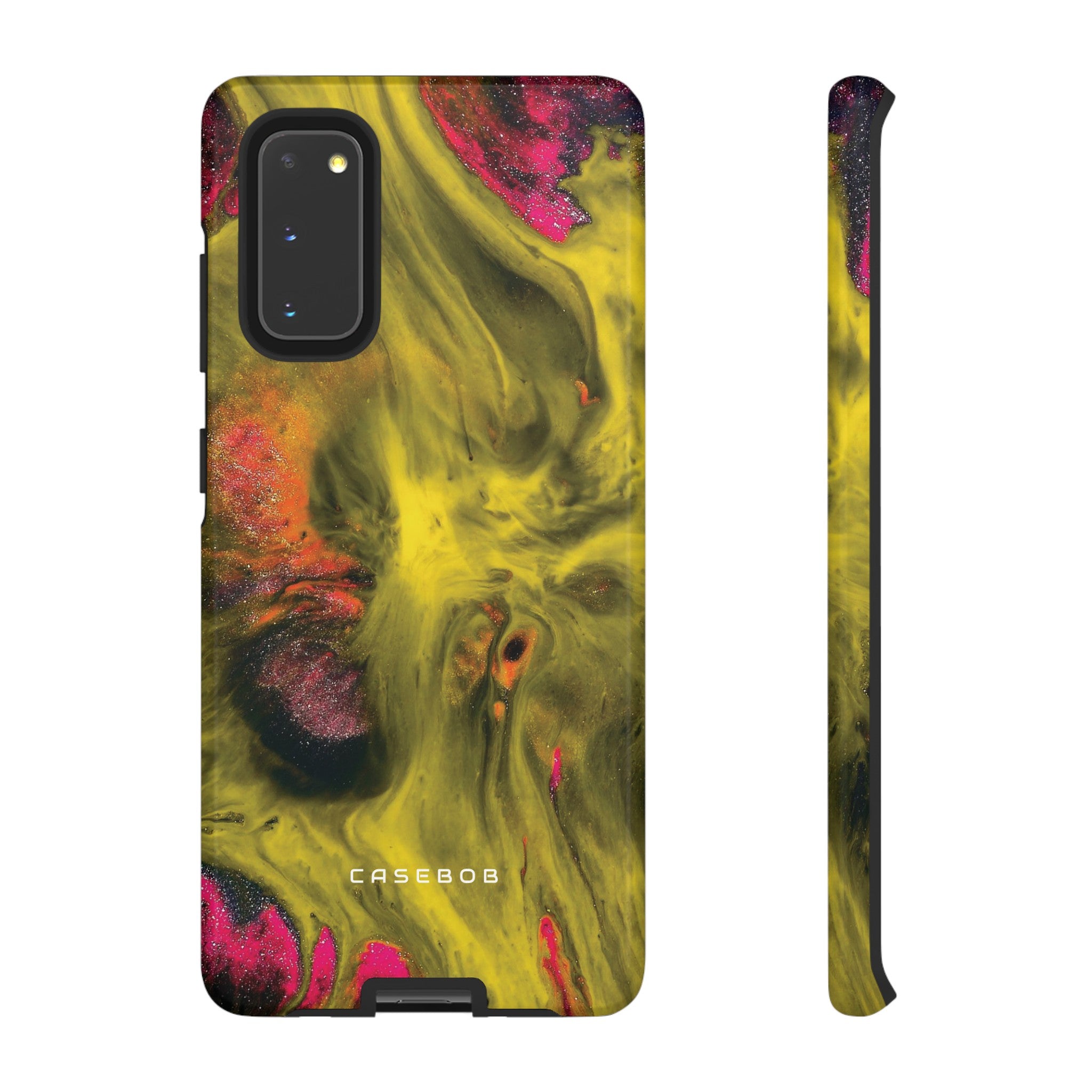 Yellow Ink Art - Protective Phone Case