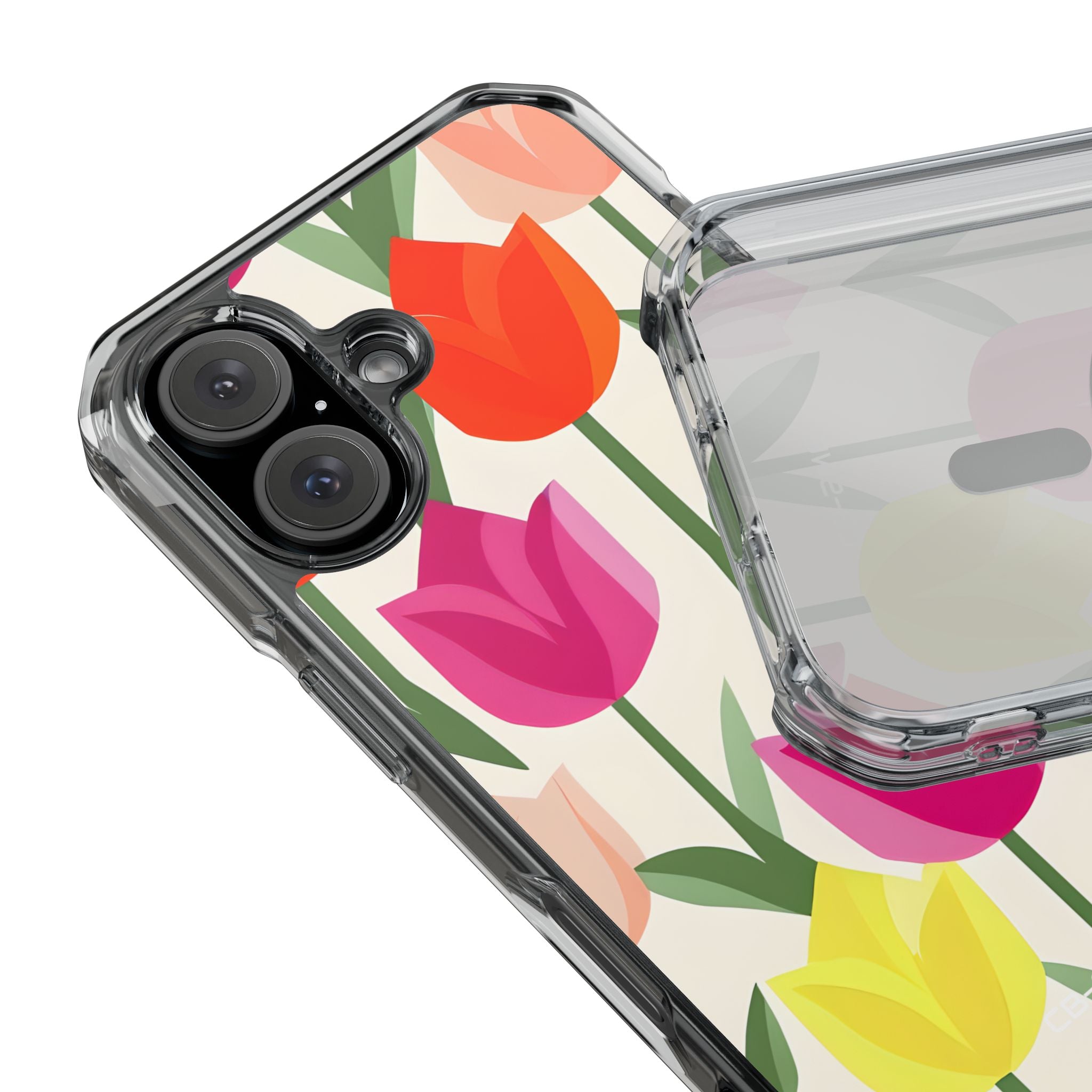Vibrant Tulip Array iPhone Case - Impact