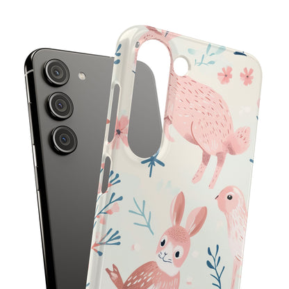 Pastel Whimsical Nature - Slim Samsung S23 Phone Case