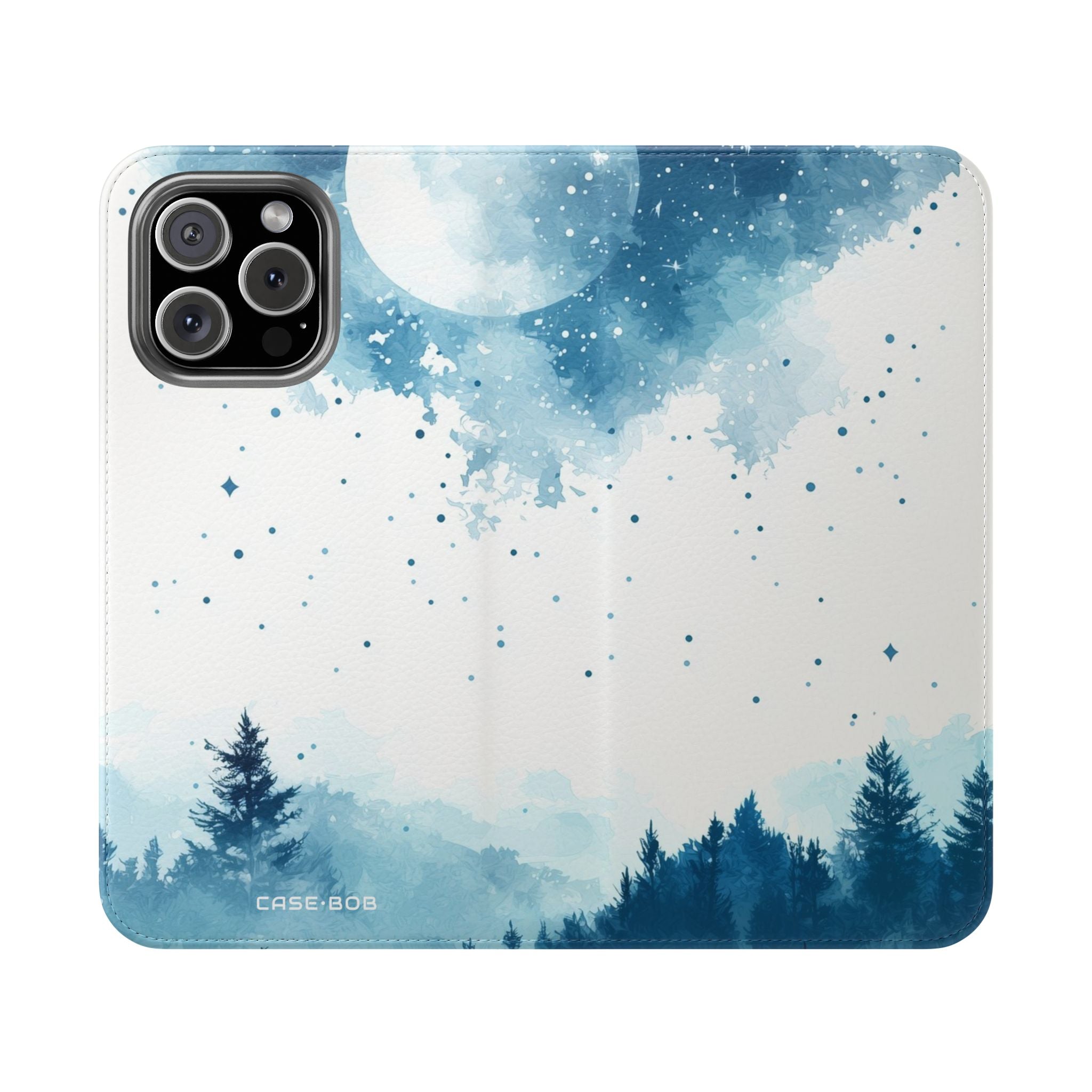 Moonlit Pines - iPhone 16 Max Case - Portemonnee