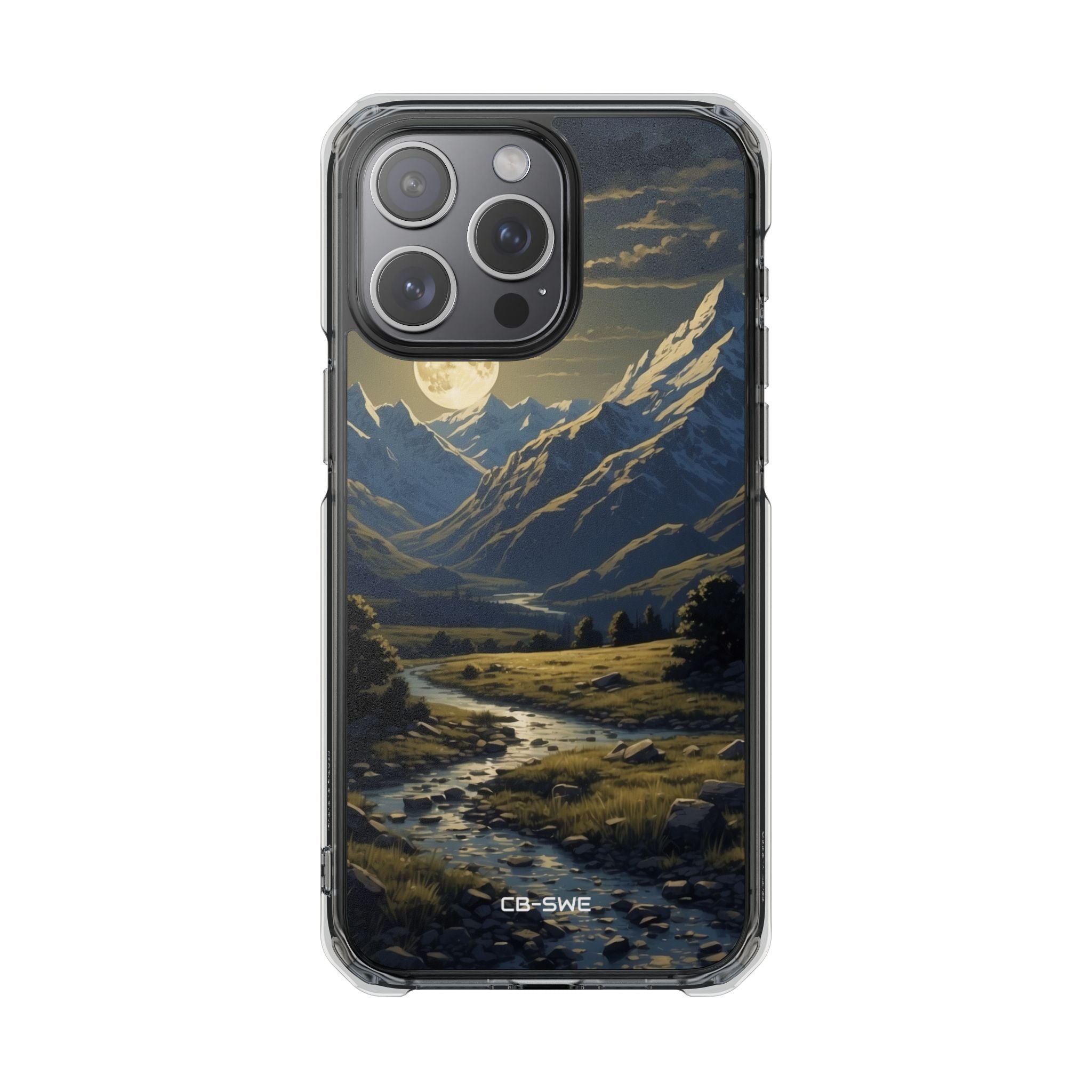 Moonlight Guides River iPhone Case - Impact