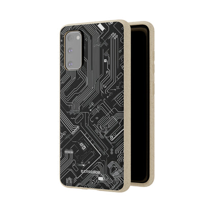 Cyber Circuitry Art | Biodegradable Phone Case