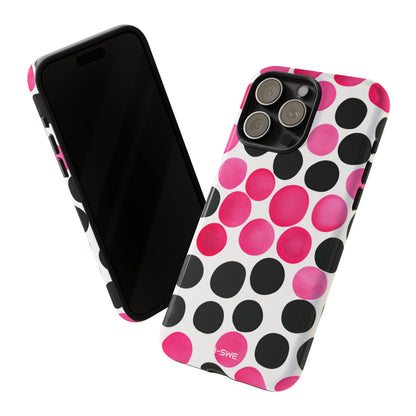 Pulsing Circles Illusion - iPhone Case