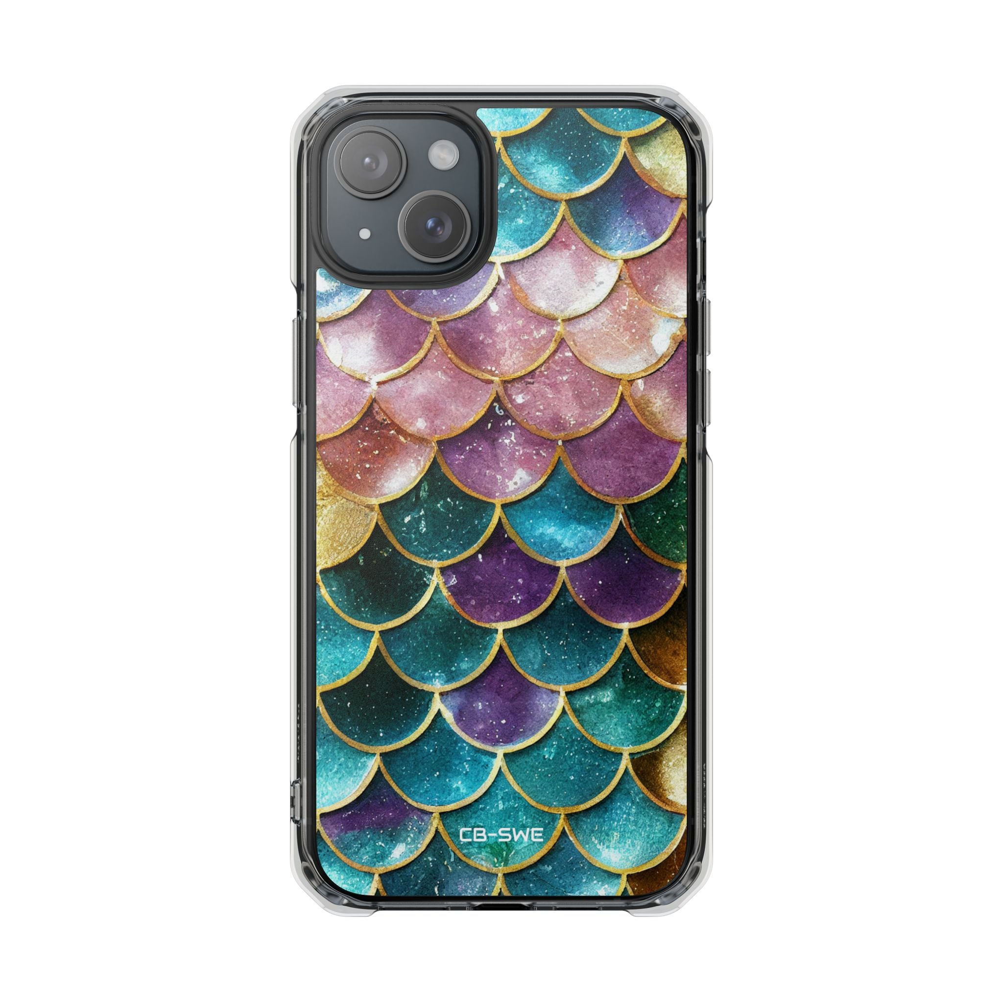 Mermaid Scale Radiance iPhone Case - Impact