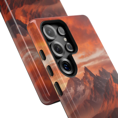 Jagged Glow Samsung S25 Ultra Case - Tough