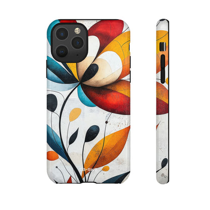 Vibrant Floral Symphony - iPhone Case