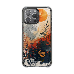 Celestial Botanica – Handyhülle für iPhone (Clear Impact – Magnetisch)